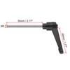 sourcing map 2pcs Adjustable Clamping Lever Handle M5 x 55mm
