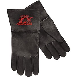 Steiner 0266-M SPS TIG Gloves, Premium Grain Kidskin Unlined 4-Inch Cuff, Medium