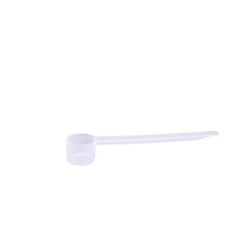 Plastic Measuring Scoop, 1/2 Tablespoon (7.5 cc | 1.5 tsp | 7.5 mL) Long Handle Spoons for Powders, Granules, Coffee, Pet Food, Baking Supplies, Protein and Other Dry Goods, BPA Free (Set of 1)