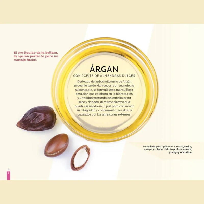 Aceite De Argan Regenerante Multiaplicacion Florigan® 3pzs