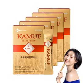 CJ Biocore Kamut Grain Combu Enzyme Kamut Enzyme Low Molecular Enzyme, 60g, 5 Pieces / CJ 바이오코어 카무트 곡물콤부효소 카무트효소 저분자효소, 60g, 5개