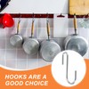 PATIKIL 2.5" S Hooks, 10 Pack Hook Wire Rack Hooks