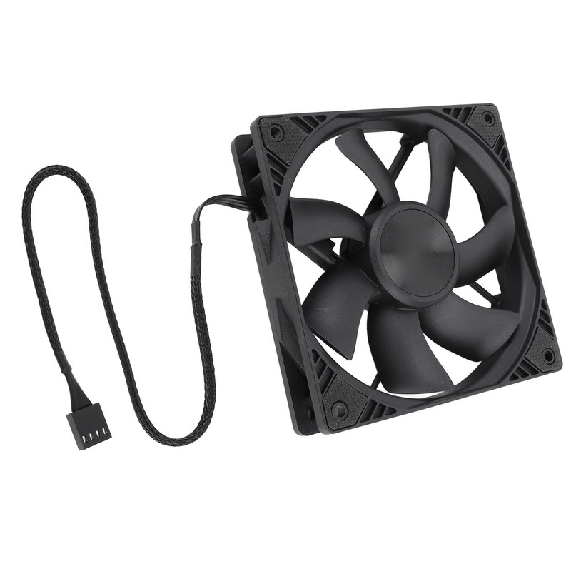 12V PWM Fan 800‑3000RPM 132CFM High Speed MFDB Bearing Silent