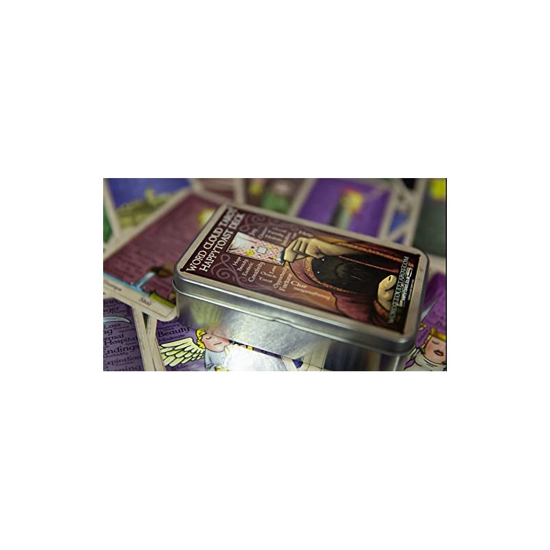 WordCloud Tarot - HappyToast Deck (Tin)