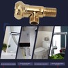 Haofy Gold Antique Full Copper Angle Valve Ball Valve for