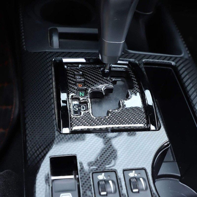 Voodonala for 4Runner Real Carbon Fiber Gear Shift Shifter Transmission