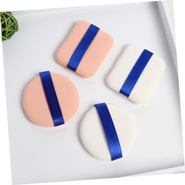 Baluue 10pcs Air Puff Makeup Powder Sponge for Translucent Setting Powder Dry Wet Application