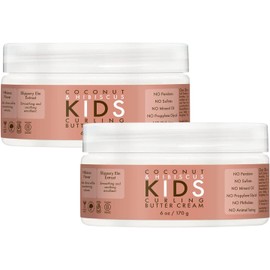 Shea Moisture Coconut & Hibiscus Kids Curling Butter Cream, 6 Ounce