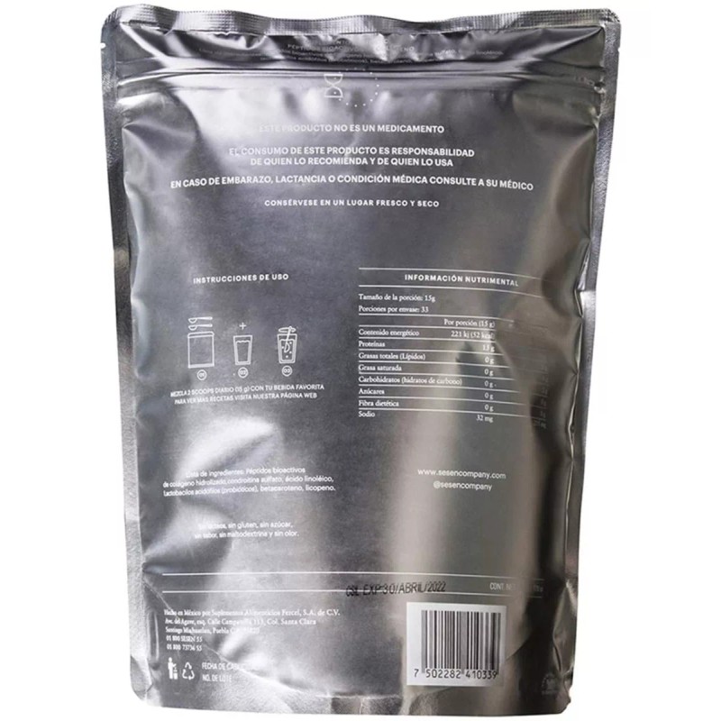 Sesen Silver Peptidos De Colágeno Hidrolizado Probiótico Sfn