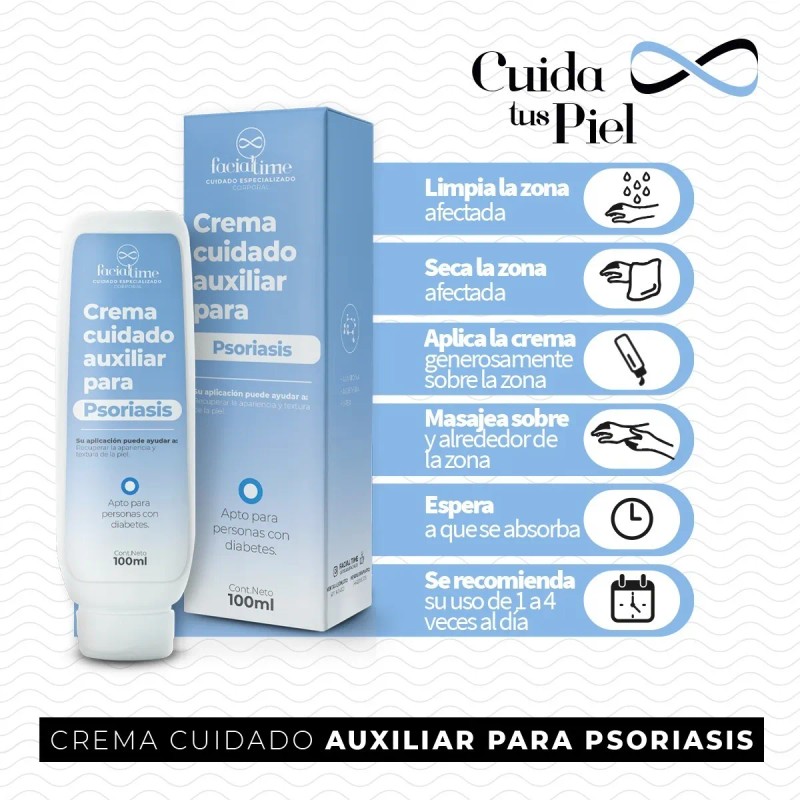 Kit Cremas Auxiliares Contra Psoriasis Alivio Picazón Irritación