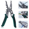 GOLD DEER 10-IN-1 Multifunctional Wire Stripper, Wire Stripper Function, Crimping