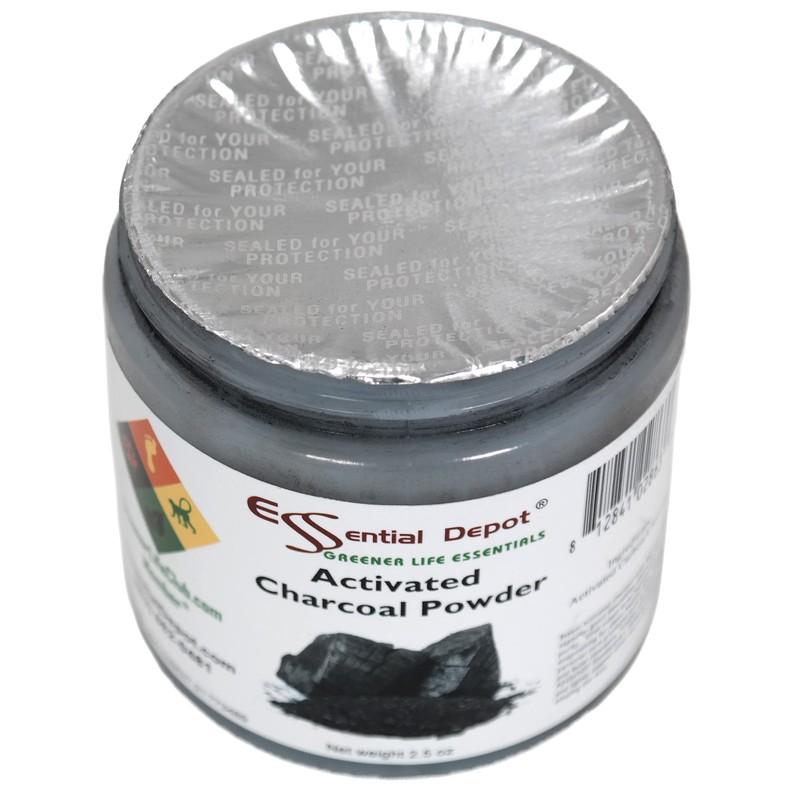 Essential Depot Activated Charcoal Powder - 2.5 oz - Safety