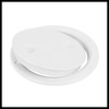 Hihaha 6" Boat White Circular Inspection Hatch Deck with Detachable