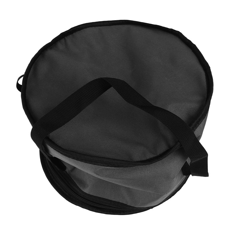 Round Insulated Bag 11x7in Oxford Cloth Casserole Carrier Reusable Cooler