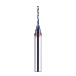 SpeTool 1/16 Inch Up Cut Spial Router Bit 1/4 Inch Shank with Extra Long Life Coating CNC Router Bit Plunge Woodworking Engraving Tool