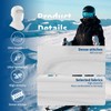 YESLIFE Off-White Balaclava Ski Mask for Men and Women, Winter