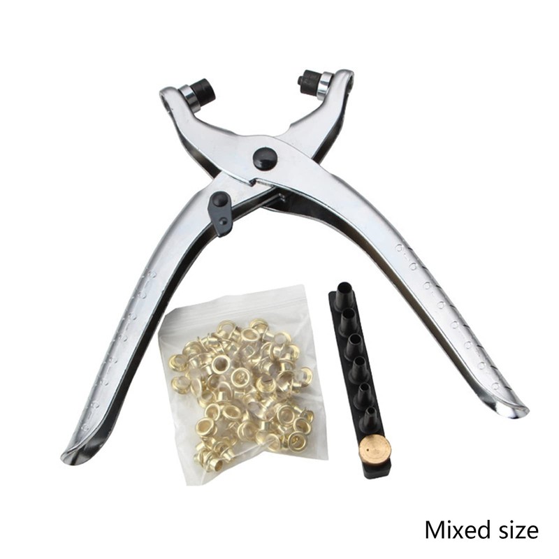 Grommet Eyelet Pliers for 2mm 2.5mm 3mm 3.5mm 4mm 4.5mm
