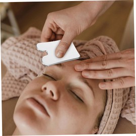 Baluue Stainless Steel Gua Scraping Tool for Face Massage Facial Scraping Board Designed for Contouring and Relaxation for Skin Care and Aging