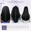 Elailite Real Hair Bundles, Hair Extensions Sew-in Bundle Hair Extensions,