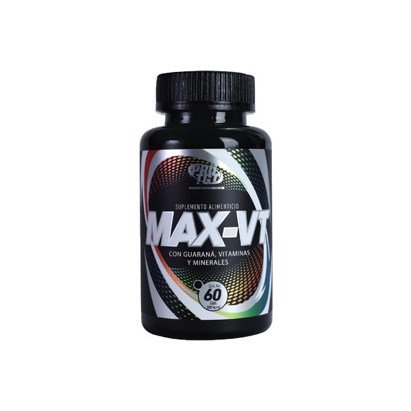 PROTGT | Max-vt Multivitamínico | 100% Natural | Cápsulas con