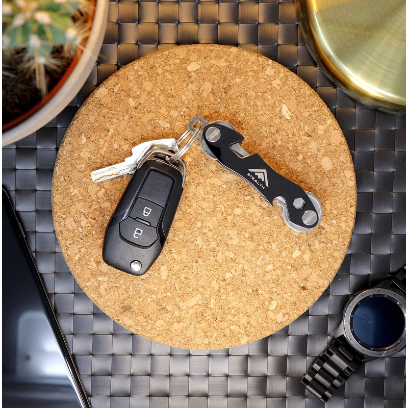 Stealth Pocket Key Holder Organiser - Premium Compact Minimalist Keys