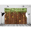 CORFOTO 5x3ft Fabric Happy St. Patrick's Day Backdrop Lucky Irish