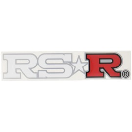 RS-R Cut-Out Sticker Large White/Red GD001