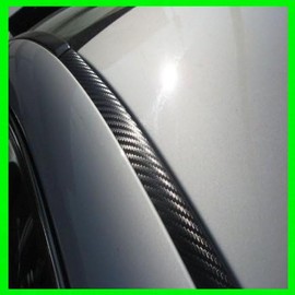 312 Motoring fits 2007-2012 Ford Focus Carbon Fiber ROOF Trim MOLDINGS 2PC 2008 2009 2010 2011 07 08 09 10 11 12