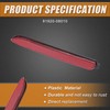 A ABSOPRO Car Rear Left Bumper Reflector Light Cover 81920-08010