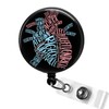 Anatomy of Heart Badge Reel, Anatomical Heart Badge Reel, Cardiology