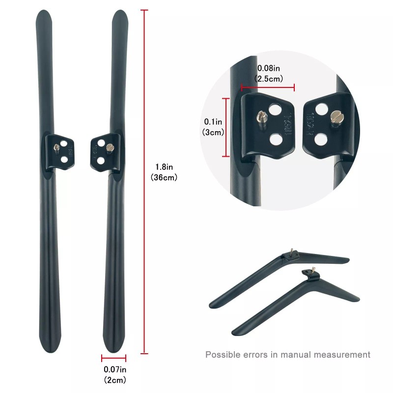 For Hisense TV Stand Legs for Hisense 75" Google TV