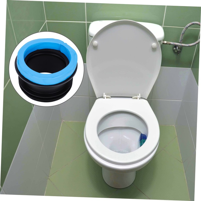 KONTONTY Rubber Toilet Replacement Gasket Durable Sealing Ring for Closestool