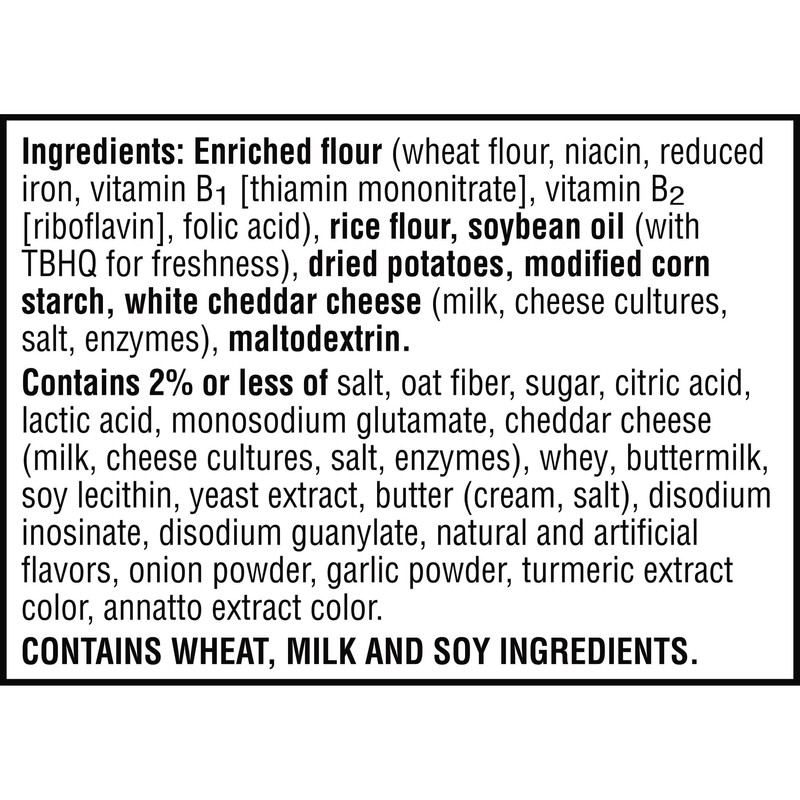 Cheez-It Snap'd Cheese Cracker Chips, Thin Crisps, Extra Crunchy, Sharp