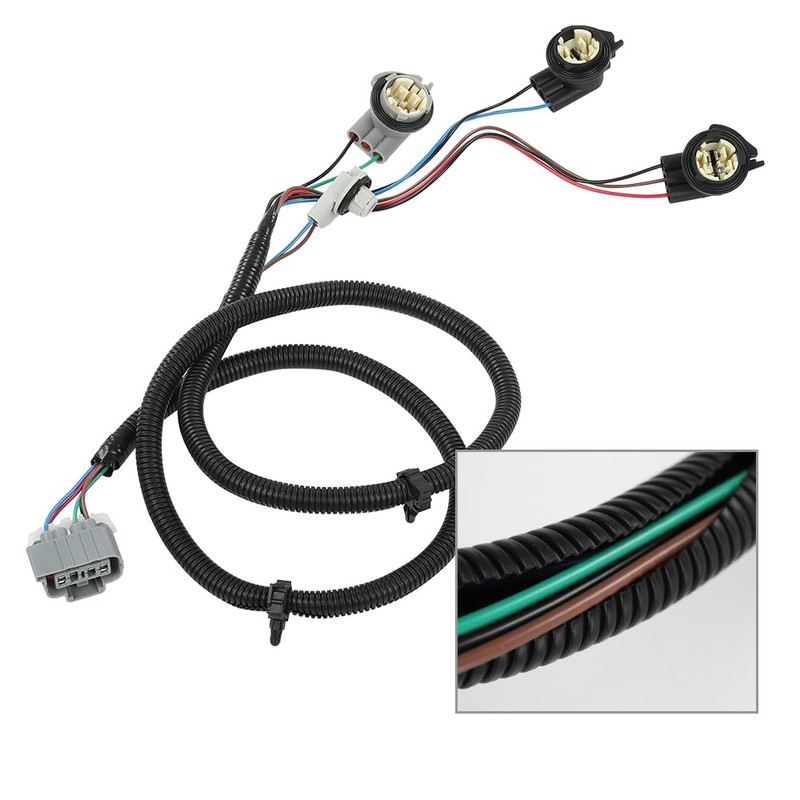 PIT66 Tail Light Wiring Harness Rear Left Driver Compatible with