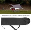 Keenso Camping Tent Pole Organizer, Multi-Function Canopy Pole Storage Pouch