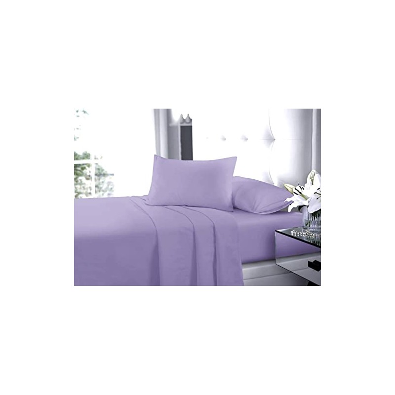 Fitted Bed Sheet With FREE MATCHING 2 X PILLOW CASES