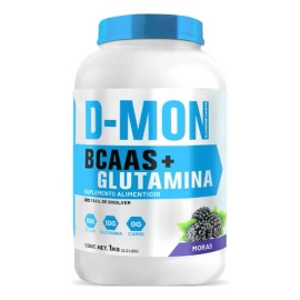 Aminoácidos Bcaas  Glutamina D-mon 1kg Varios Sabores                                                                                                 