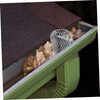 Outanaya 8pcs Aluminum Leaf Filter Mesh for Gutter Protection Durable