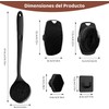 Set de 4 Cepillos de Silicona para Cuerpo