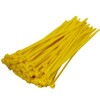 50 X Yellow Cable Ties 200Mm X 4.8Mm Zip Tie