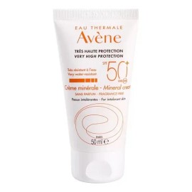 Protector Solar Avène Pantalla Física Crema Mineral 50+ 50ml