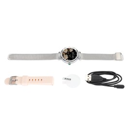 1.19in Smart Watch for Women with Rhinestone Smartwatch Bluetooth Call IP68 Water Resistant Fitness Tracker Watch for Android for IOS Phone