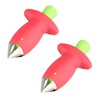 Futheda 2PCS Strawberry Huller Strawberry Tomatoes Stem Leaves Huller Remover