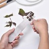 Herb Stripper, Stainless Steel herb Leaf Zip Tool for Kale,