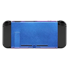 DIY Rear Housing Shell for eXtremeRate Switch Console with Kickstand - Joycon Shell Not Included 【Chameleon Purple Blue】