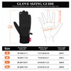 coskefy Winter Gloves, Thermal Touch Screen Running Cycling Gloves Warm