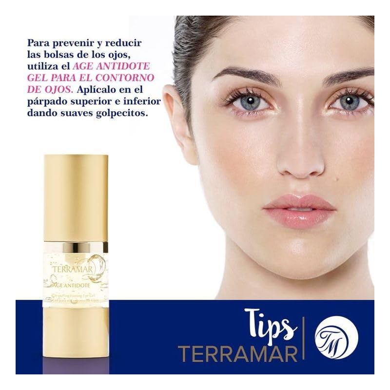 Gel para el contorno de ojos, reduce y previene bolsas,