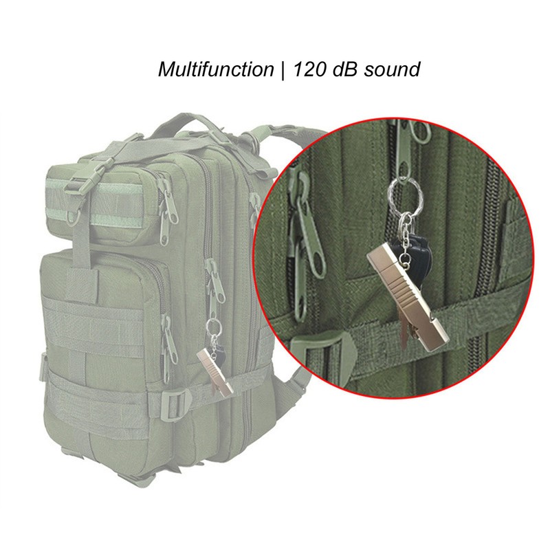 Whistle Flash Drive SOS Outdoor Waterproof USB3.0 120dB Sound Multifunction