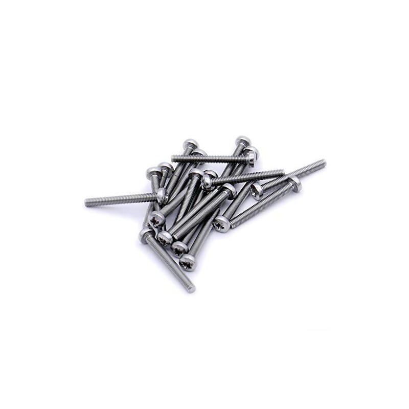 M3 (3mm x 22mm) Pozi Pan Machine Screw (Bolt) -
