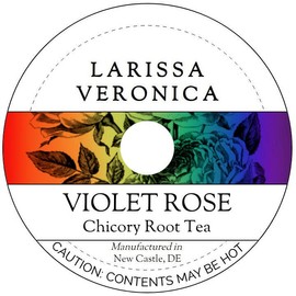 Violet Rose Chicory Root Tea (Single Serve K-Cup Pods) (12 pods, ZIN: 577156)